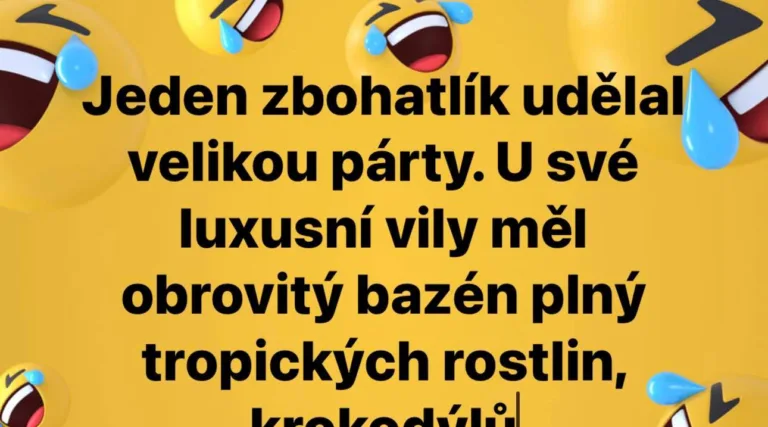 VTIP: Jeden zbohatlík udělal velikou párty….