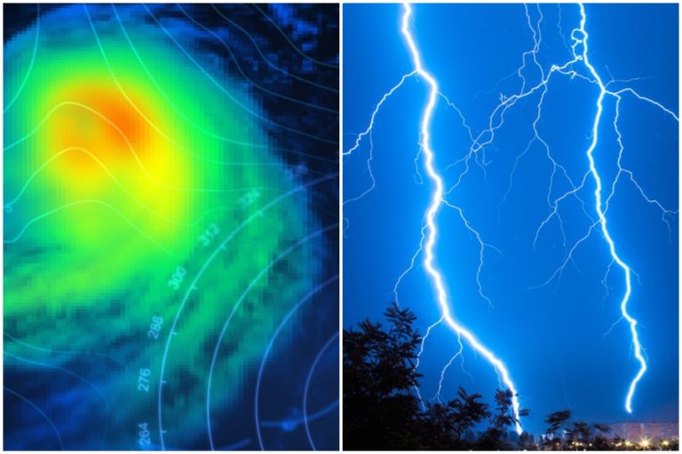 Oficiální výstraha je venku, meteorologové varují před obrovskými bouřky s kroupami.