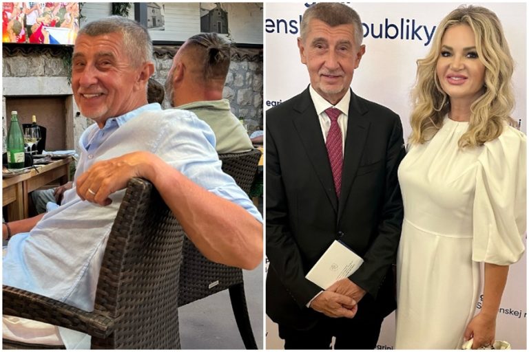 Je expremiér Andrej Babiš znovu pohromadě s Monikou? Podívejte se jak oslavil v noci v Bratislavě její 50. narozeniny