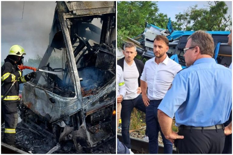 Další obrovské neštěstí na silnicích! Svěděl popsal tragédii jak došlo ke středu vlaku s autobusem. Kolik lidí je nyní zraněných?